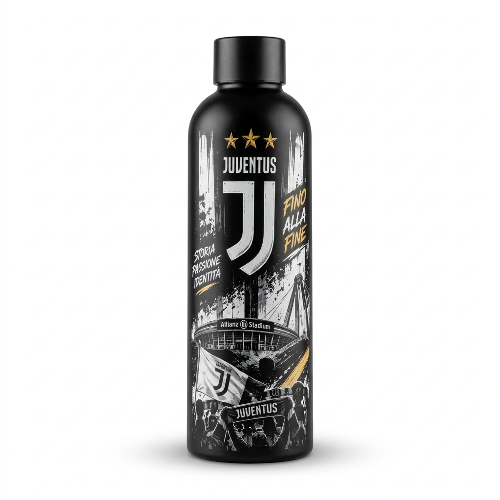 Borraccia Juventus In Acciaio Inox 750ml