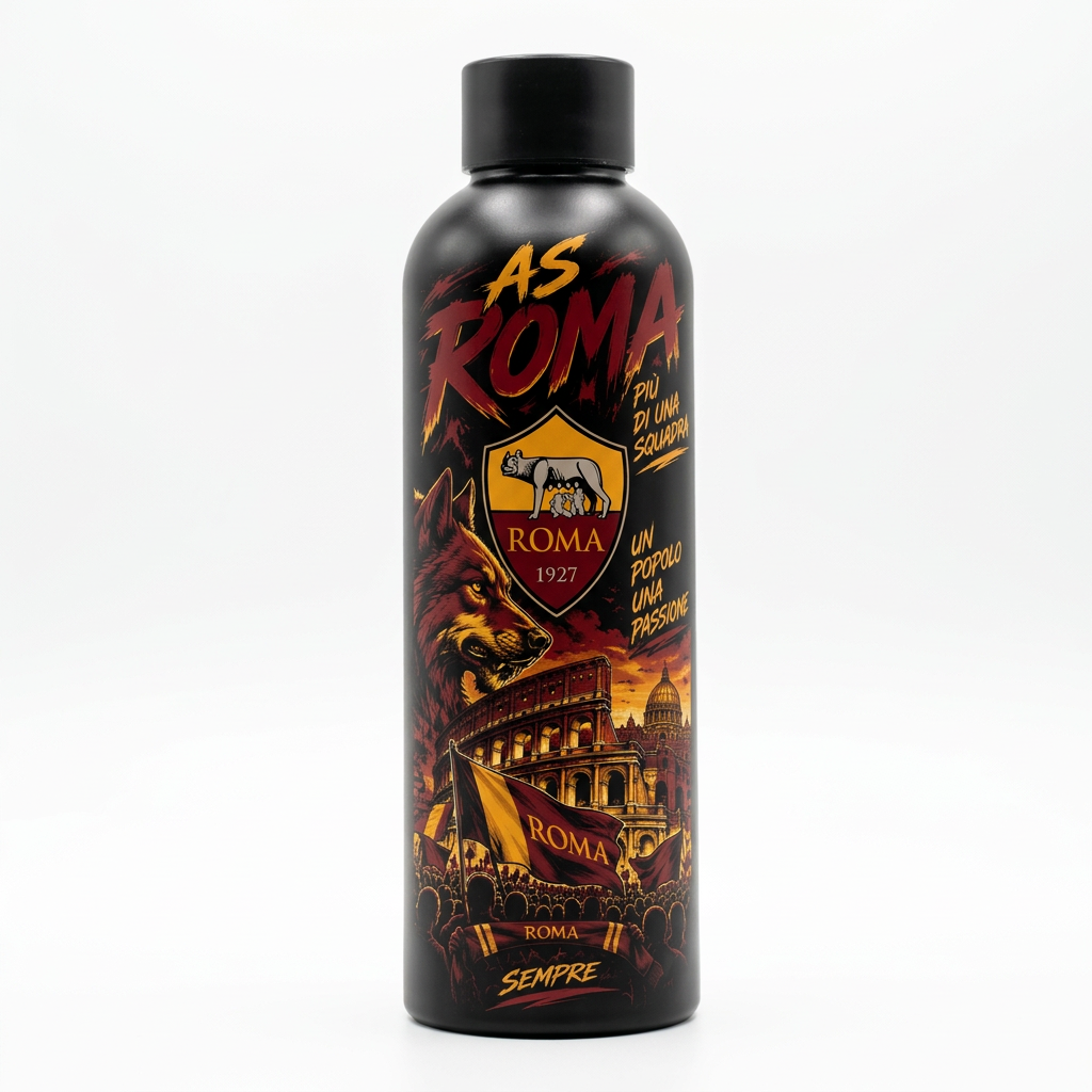 Borraccia AS Roma In Acciaio Inox 750ml